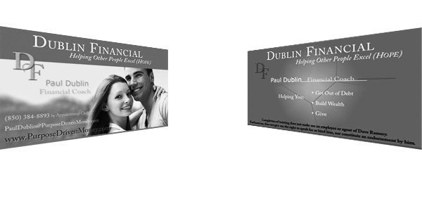 Dublin Financial's Custom Digital Business Card
