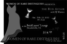 Women of Rare Distinguish Flyer